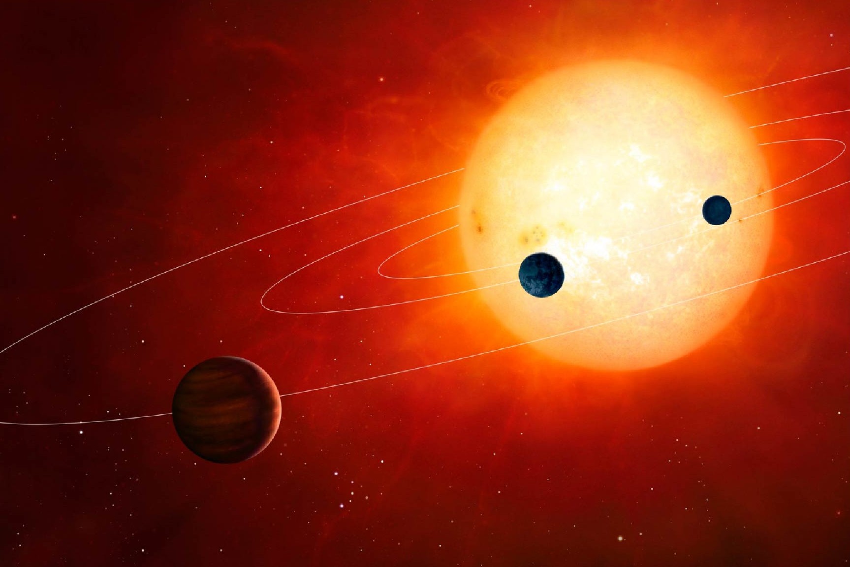 Habitable zone around G-type and K-type stars